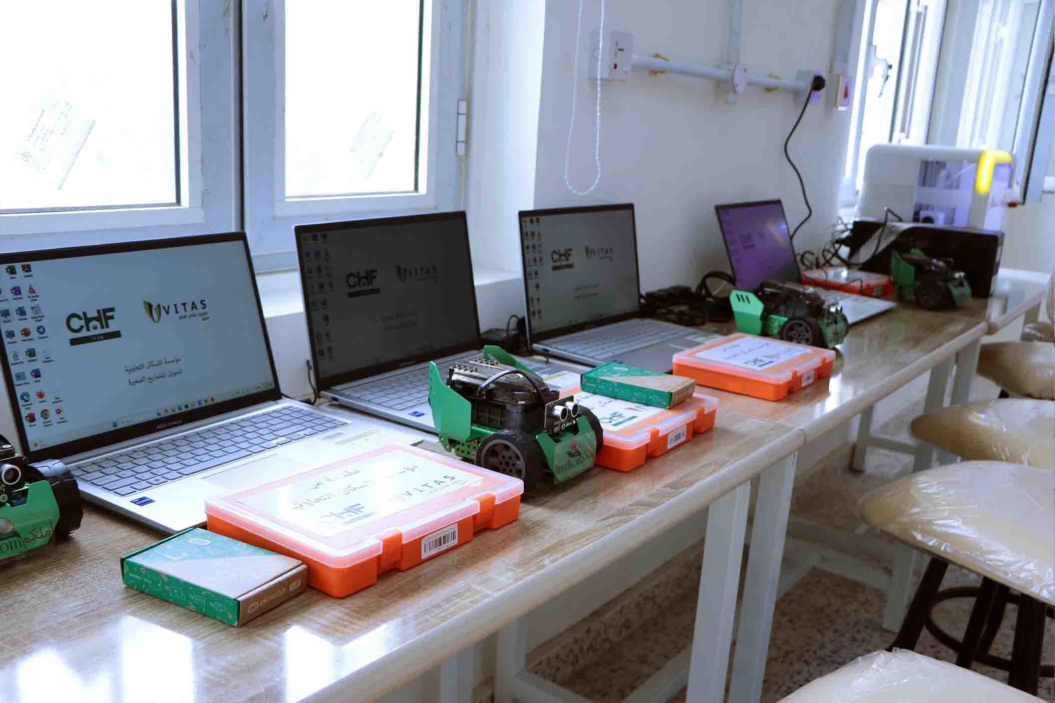 community events - A Modern Digital Lab Inaugurated at Al-Farah Model School with Support from CHF Vitas Iraq